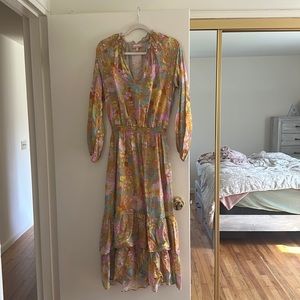 Show me your mumu floral maxi dress